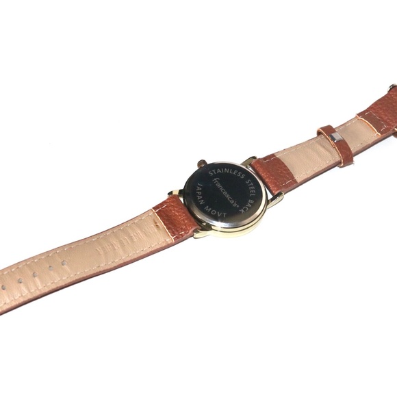 Francesca Arrow Faux Leather Watch - Picture 4 of 7
